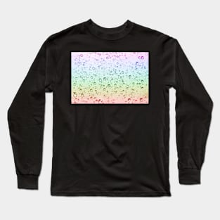 Rainbow of Raindrops Long Sleeve T-Shirt